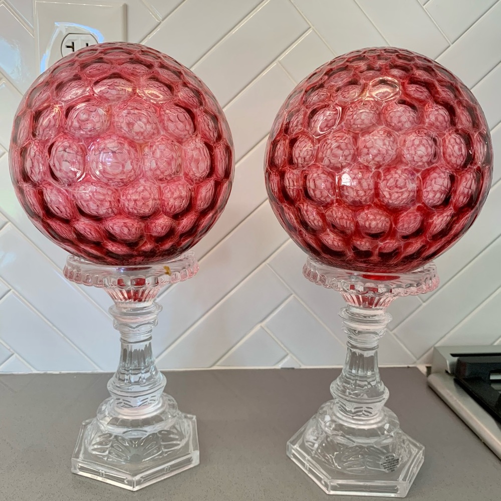 Czech blown glass handmade ornaments